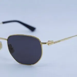 ?️ New Bottega Veneta BV1301S 001 Sunglasses - Gold Frame, Grey Lenses Bottega Veneta | Accessories | New Bottega Veneta Bv31s 001  main image 3